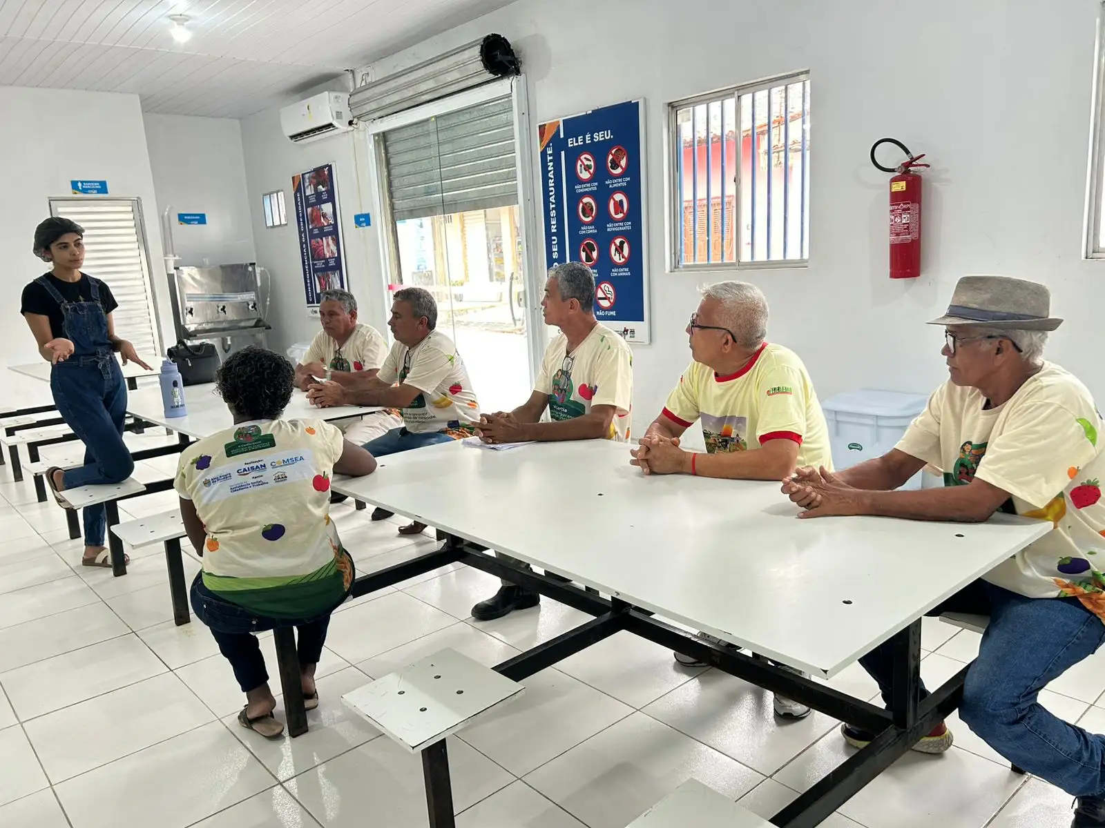 Foto 2 – Visitas Técnicas do COMSEA - Conselho Municipal de Segurança Alimentar e Nutricional de Alto Alegre do Pindaré - MA