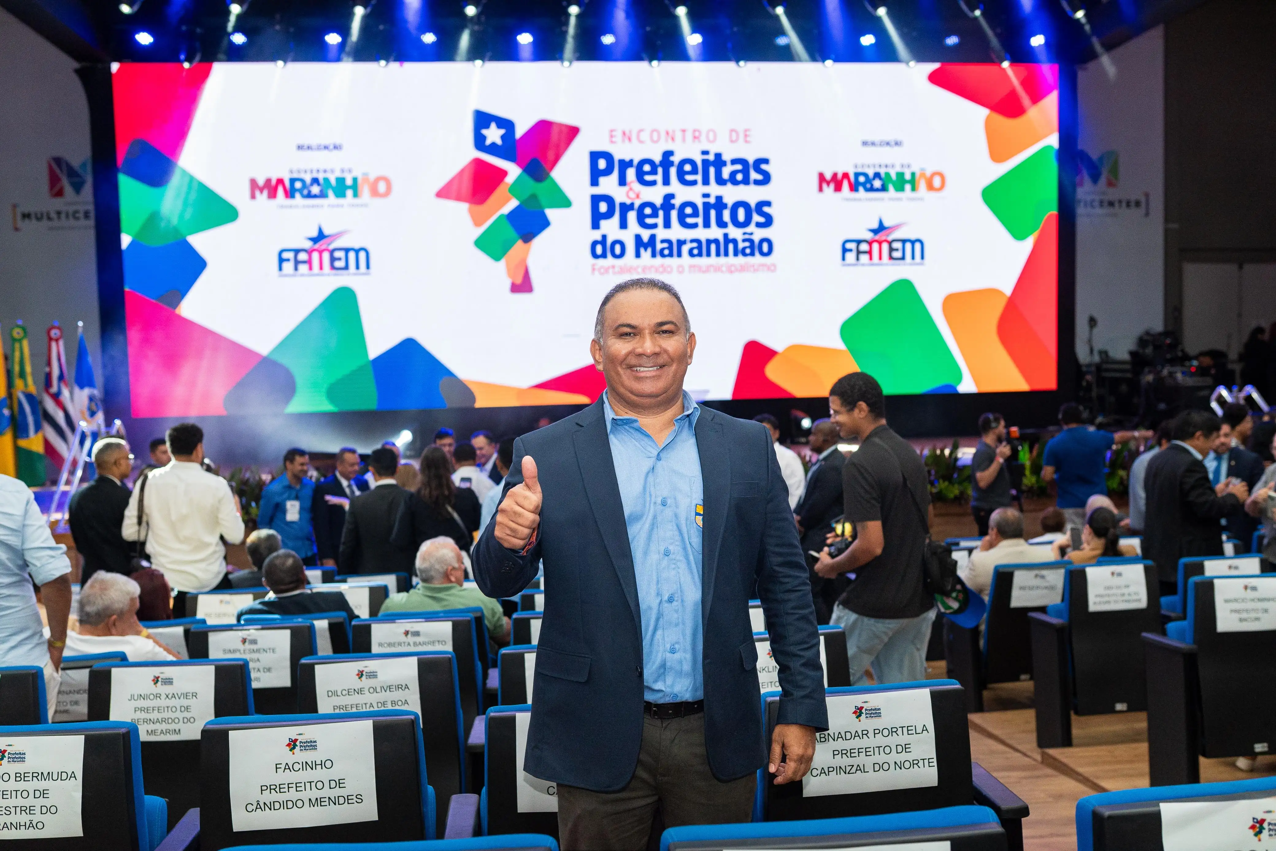 Foto 6 – Prefeito Didi do PP participa do Encontro de Prefeitos e Prefeitas do Maranhão em busca de mais investimentos para Alto
