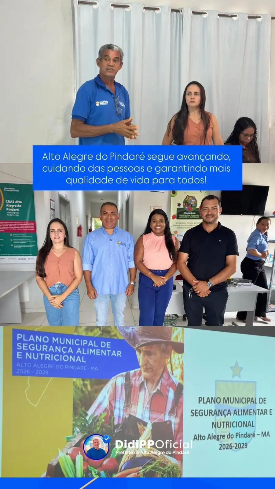Foto 2 – COMSEA e CAISAM unidos na Aprovação do 1° Plano Municipal de Segurança Alimentar e Nutricional