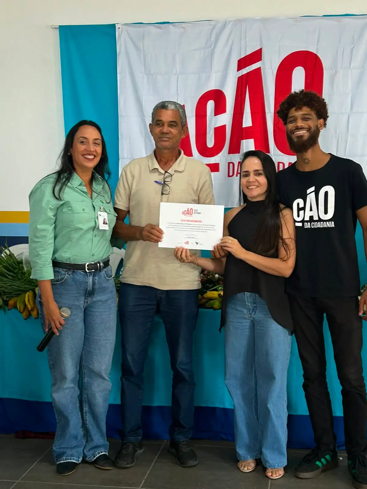 Foto 1 – Alto Alegre do Pindaré conquista certificação do Selo Betinho Maranhão 2025