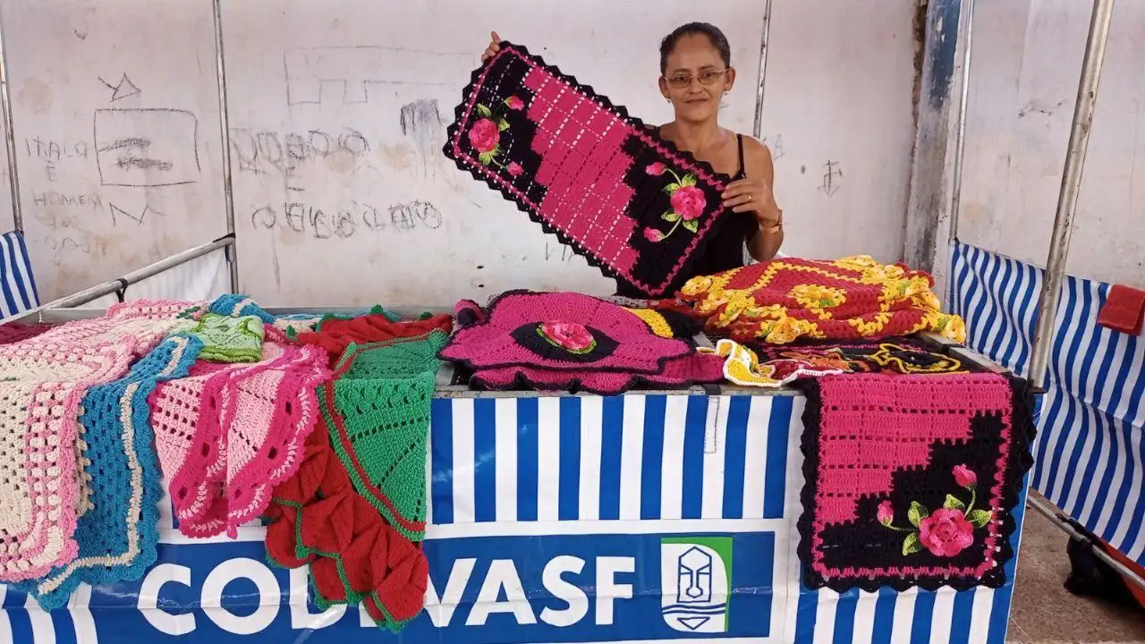 Foto 2 – Curso de Crochê incentiva geração de renda e valorização artesanal