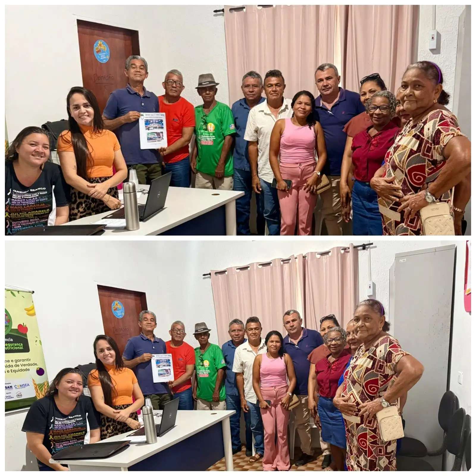 COMSEA em ação: Reunião do Conselho Municipal de Segurança Alimentar e Nutricional